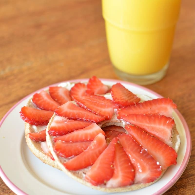 Strawberry Bagel